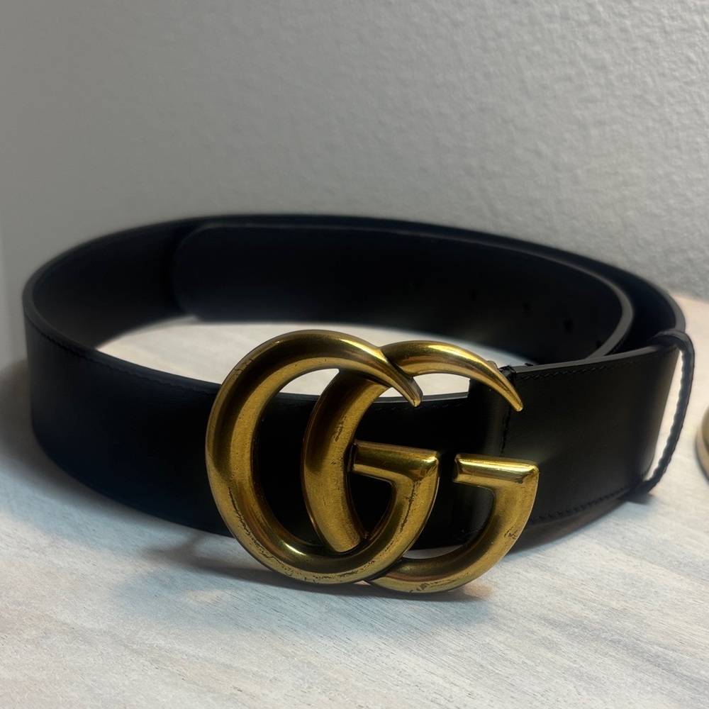 GG Marmont wide belt